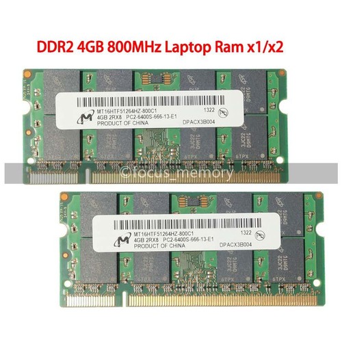 4gb 8gb ram ddr2 800 - 4gb, mhz