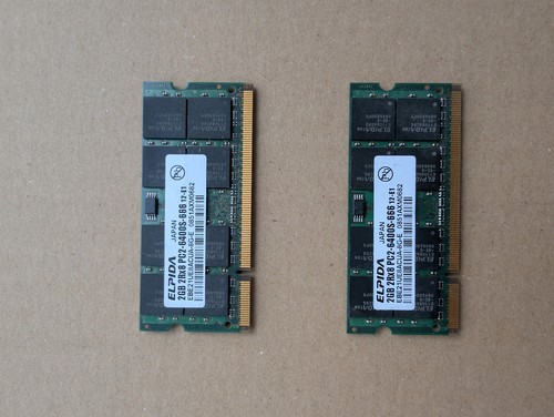 2x2 ddr2 ram 200 pin - ram, 200-pin