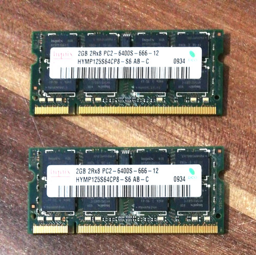 4gb ddr2 800mhz - 4gb, (2x