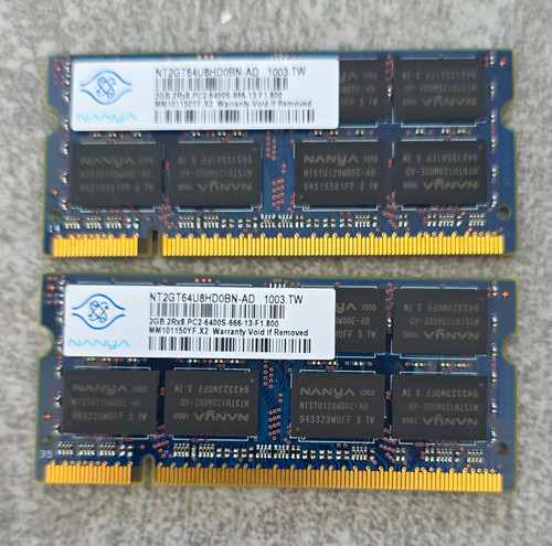 Nanya 4gb ddr2 dimm - nanya, so-dimm