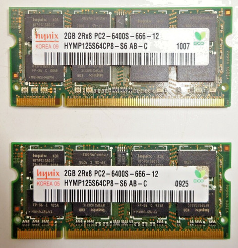 Hynix 4gb ddr2 - 4gb, sodimm
