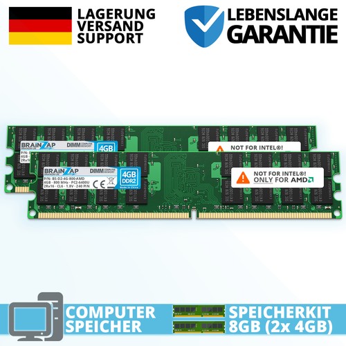 8gb ddr2 ram - ram, 2rx16