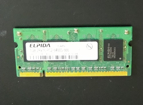 Elpida ddr2 ram so - ram, so-dimm