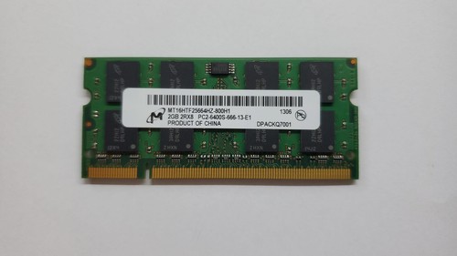 Micrton 2gb ddr2 pc2 - ddr2, pc2-6400s