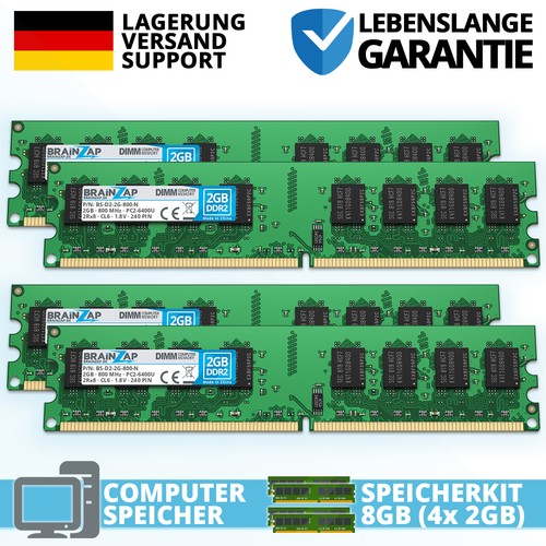 8gb ddr2 ram dual channel - ram, dual-channel