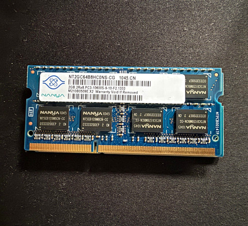 Nanya ddr2 sodimm 2gb - ddr2, (1x2gb)
